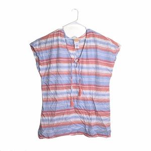 Women's Tie-Front Cover Up Dress NWT